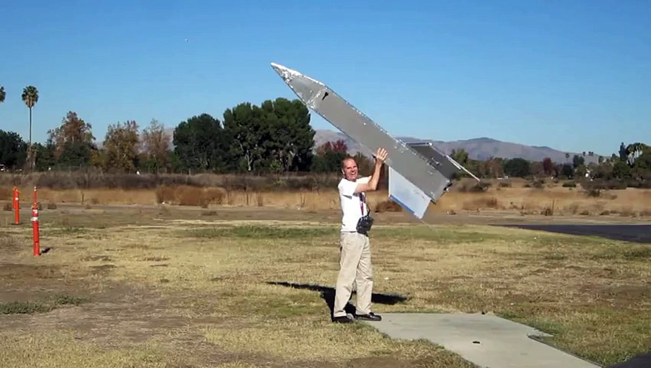 Giant Flying Paper Airplane Jousting
