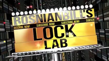 Master Lock Opened With A Plastic Zip Tie