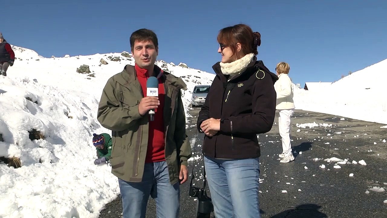 D!CI TV : Depuis la neige du col de Vars