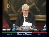 Roma - Sostenibilità ambientale, audizione Ministro Galletti (29.10.15)
