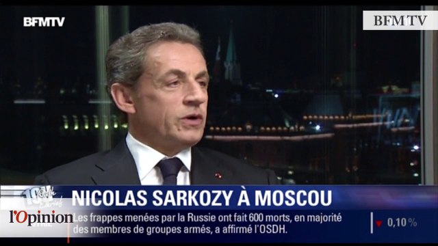 TextO’ : Russie - Nicolas Sarkozy : « Je ne me résous pas à ce climat de guerre froide »