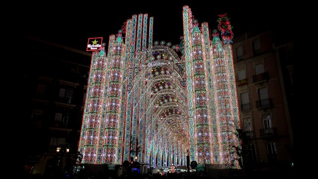 Fallas 2015 Illumination Sueca-Literato Azorín