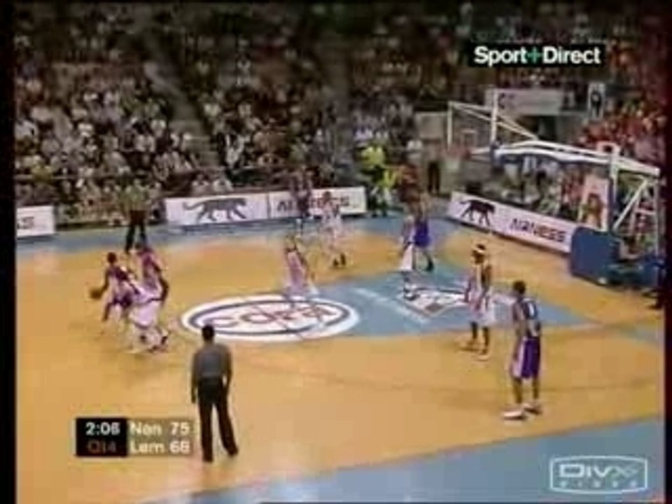 Nicolas Batum fin de match MSB Nancy 07