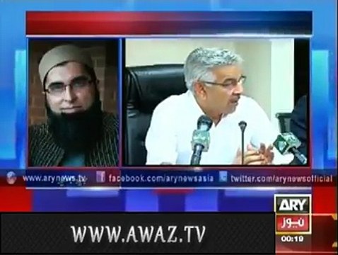 JunaidJamshed replies to Khawaja Asif