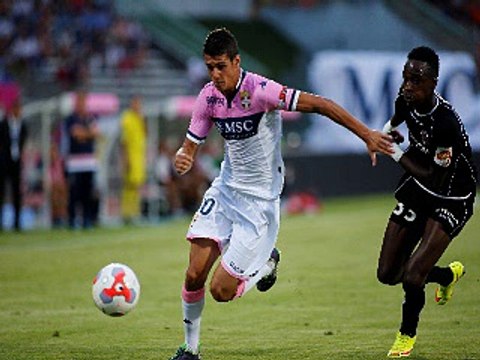 Avant match Sochaux ETG avec Kévin Hoggas milieu d'Evian TG