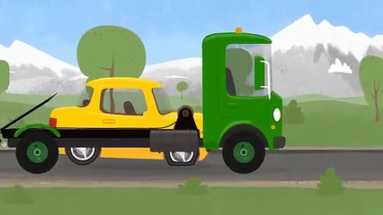 CAR DOCTOR! Kid's Car Cartoons - CAR & TOW TRUCK - Doc McWheelie's Garage! (