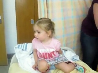 Casey meets her new baby sister - Sweet Babies