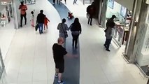 RAW: Thief Fleeing Is Shot Down At Mall