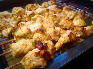 Chicken Malai Tikka / Chicken Malai Boti / Malai kabab by (HUMA IN THE KITCHEN)