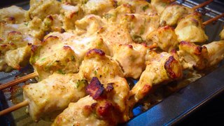 Chicken Malai Tikka / Chicken Malai Boti / Malai kabab by (HUMA IN THE KITCHEN)