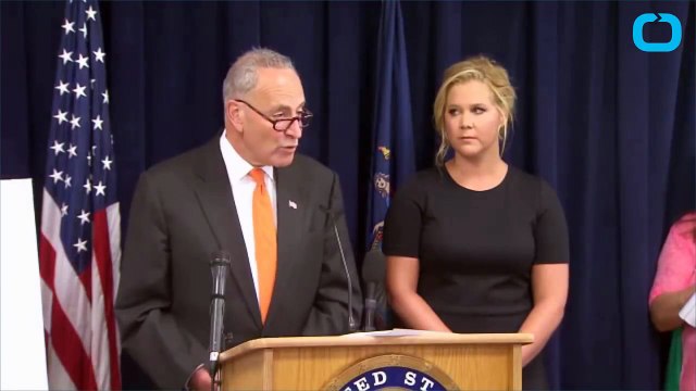 Cousins Amy Schumer and Sen. Chuck Schumer Push Gun Control