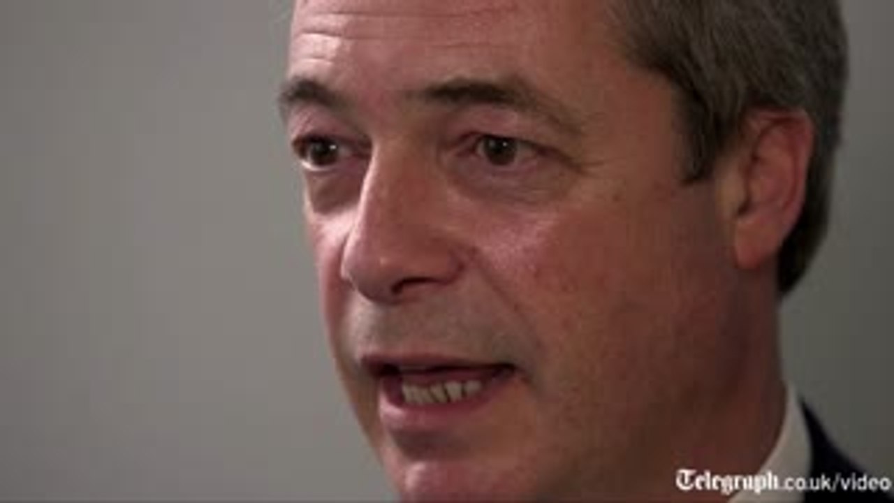 Watch: The Telegraph's exclusive Nigel Farage interview in full