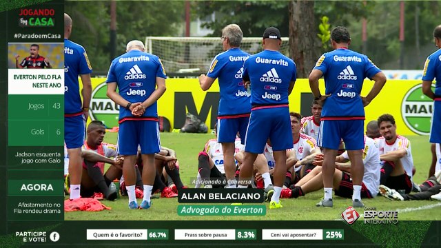 Advogado de Everton critica o Flamengo no Jogando em Casa