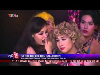 Nghệ sĩ Hà Nội hào hứng dự tiệc Halloween