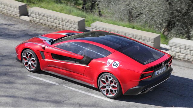 Exclusive: Giugiaro Brivido Concept Car Street Drive