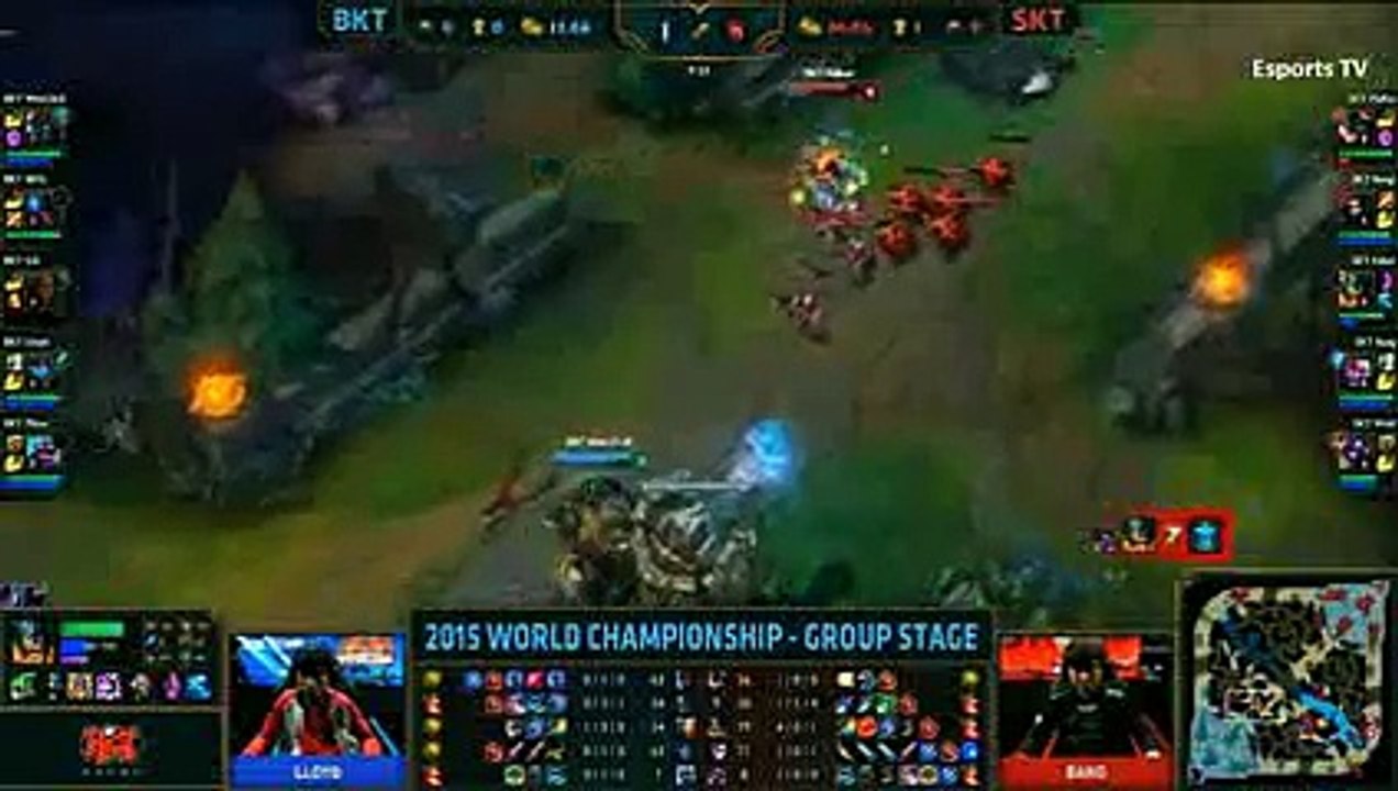 BKT vs SKT T1 League of Legends World Championship 2015 Group C Bangkok Titans vs SK Telecom T1_39by MaRin