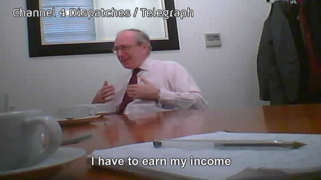 Sir Malcolm Rifkind says he's self-employed despite £67K MP salary