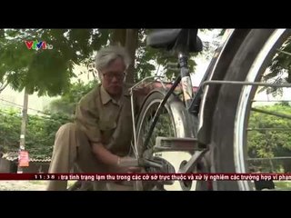 Người đàn ông sửa xe đạp giàu tình thương