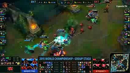BKT vs SKT T1 League of Legends World Championship 2015 Group C Bangkok Titans vs SK Telecom T1_52by MaRin