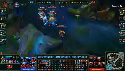 BKT vs SKT T1 League of Legends World Championship 2015 Group C Bangkok Titans vs SK Telecom T1_62by MaRin