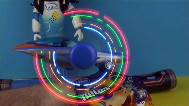 Disney Junior Videos Miles From Tomorrowland Talking Miles Lazerang Space Ship Toy Review