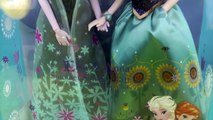 NEW Disney FROZEN FEVER Elsa Anna Summer Solstice Dolls Set Official Disney Store Toy Revi