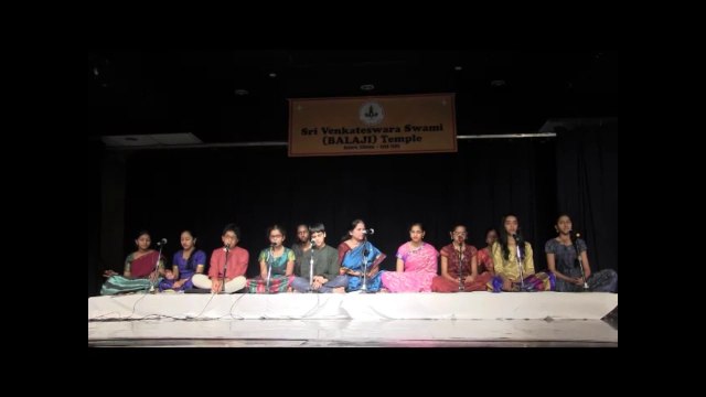 SRI VENKATESWARASWAMI TEMPLE: ALL COMPOSERS DAY: MARAGATAM MANI: SRI MAHA GANESHA PANCHARATNAM