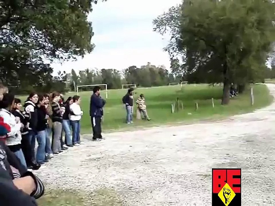 Recibe un palazo