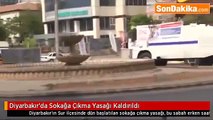 Diyarbakır’da Sokağa Çıkma Yasağı Kaldırıldı