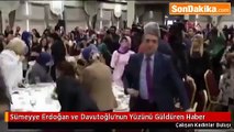 Sümeyye Erdoğan ve Davutoğlunun Yüzünü Güldüren Haber