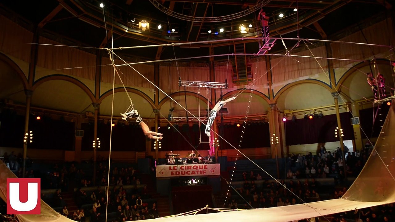 Un tour dans les airs, au cirque de Reims