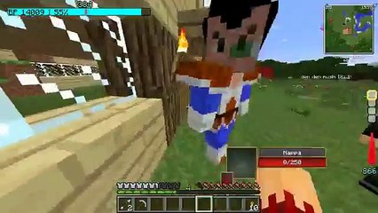 MINECRAFT ONE BALL Z MOD CO-OP PART #7 GODZILLA !!! (1024p FULL HD)