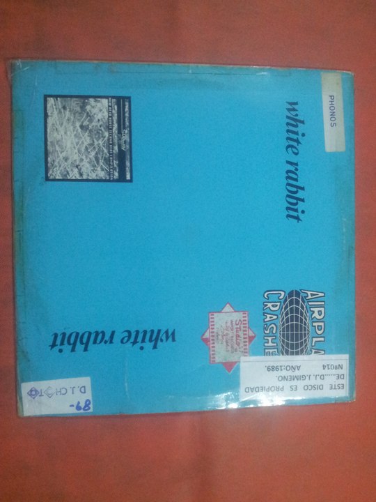 THE AIRPLANE CRASHERS.(HARD A DREAM.(INSTRUMENTAL.)(12''.)(1989.)