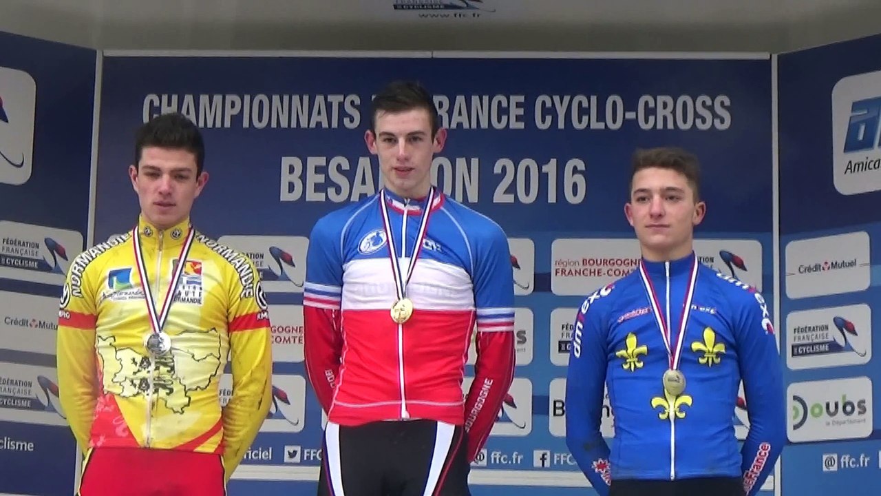 Championnat de France de cyclo-cross 2016 : La Marseillaise des Juniors Hommes