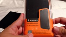 Spigen Neo Hybrid SERIES protection cover case for iPhone 6 Plus unboxing and review