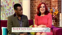CARRIE GRANT: : ITV This Morning 31 July 2013