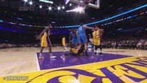Russell Westbrook Full Highlights at Lakers (2016.01.08) 36 Pts, 12 Reb, 7 Ast, CLUTCH!