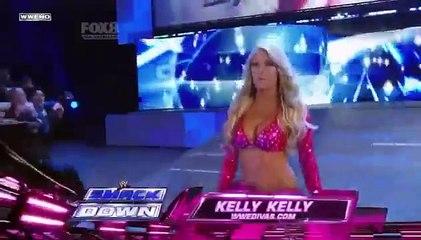 WWE  LayCool, Vickie Guerrero, Kelly Kelly show