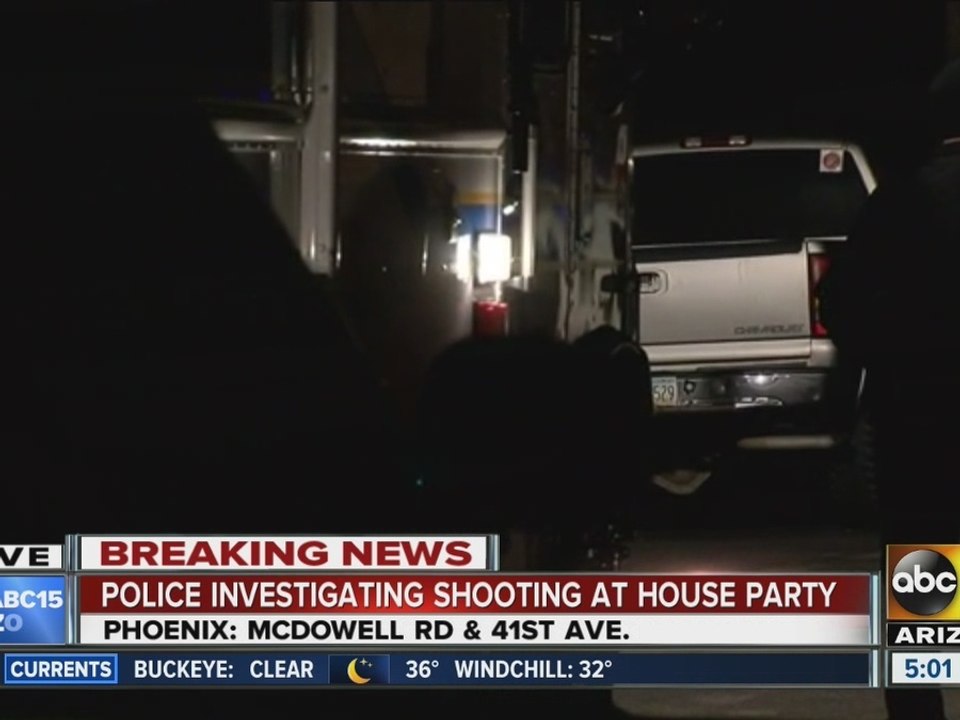 Police investigating shooting in west Phoenix - video Dailymotion