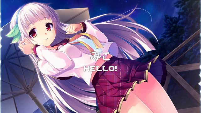 みこ - Hello! (Anime/Manga/Visual Novel: Watashi ga Suki nara Suki tte Itte!)
