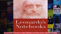 Leonardos Notebooks Writing and Art of the Great Master