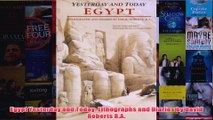 Egypt Yesterday and Today Lithographs and Diaries by David Roberts RA