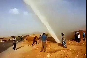 Clouds are made by water thrown in air, i don't know