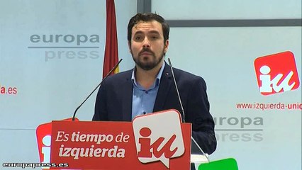 Garzón defiende que IU debe "adaptarse" al nuevo tiempo político