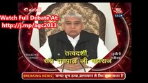 Historical Debate Between Tatavdarshi Saint Rampal Ji And Dr Zakir Naik Of Peace TV
