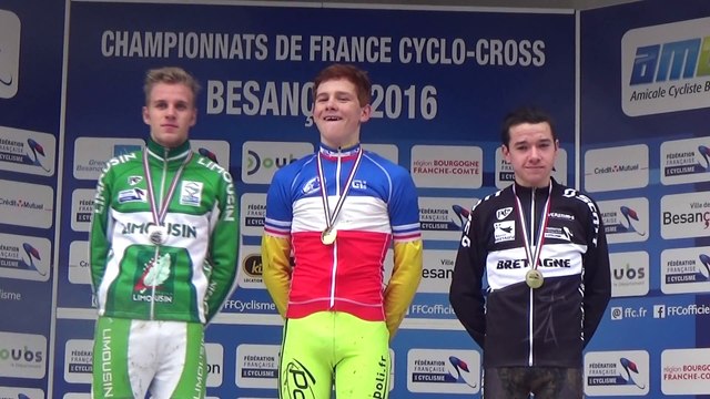 Championnat de France de cyclo-cross 2016 : La Marseillaise des Cadets