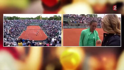 Francesca Schiavone très émue après sa victoire