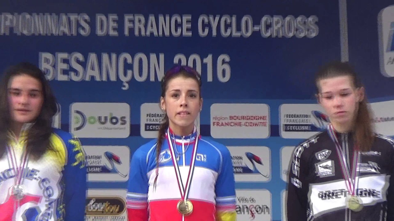 Championnat de France de cyclo-cross 2016 : La Marseillaise des Cadettes