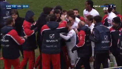 Raphael Martinho Goal - Carpi 1-0 Udinese - 09-01-2016