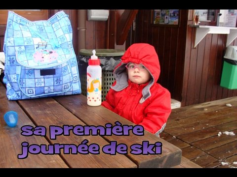 premières descentes à ski